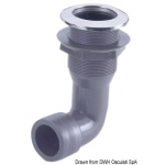 Scarico plastica 90° - 1/2"