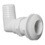 Scarico mare plastica 90° 1" 1/2 x 38 mm