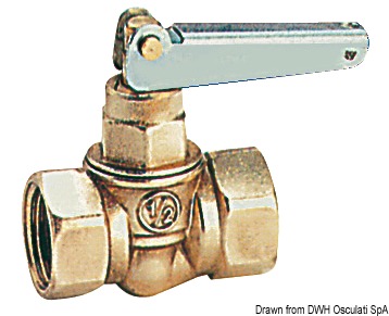 4.0.2 Rubinetto carburante ottone 3/8" - immagine 1