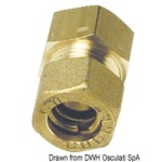 Raccordo dritto femmina 8 mm x 1/4"