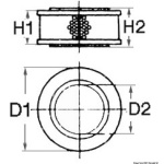 Filtro aria motori Volvo 3582358 - immagine 2