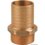 Portagomma maschio in bronzo 1"1/2 x 38