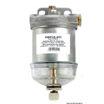 Filtro gasolio coppa in vetro 65l/h