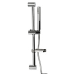 Doccia saliscendi Yuma tubo in PVC grigio