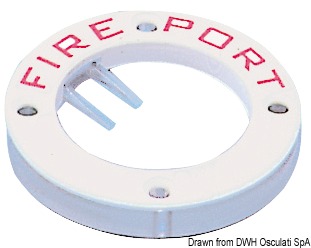 4.0.2 Portellino "Fire Port" plastica - immagine 1