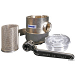 Filtro acqua ottone cromato 1/2" - immagine 2