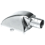 Succhiarola inox Ø 25 mm orizzontale