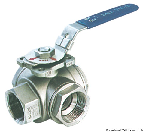 4.2.7 Valvola a sfera deviatrice 1" 1/2 - immagine 1