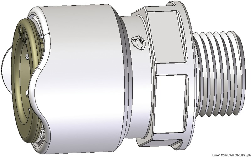 17.815.83.jpg Adattatore 1/2" BSP maschio Whale - immagine 1