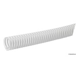Tubo con spirale in PVC bianco 20 mm