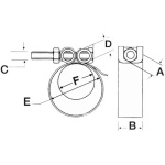 Fascetta Heavy Duty 154/166 mm - immagine 2