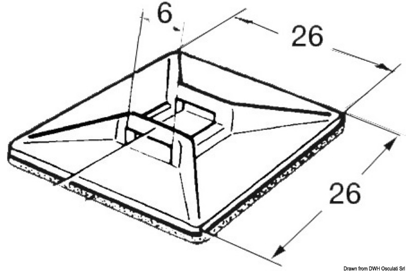 18.032.00.jpg Basetta nylon autoadesiva - immagine 1