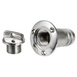 Tappo scarico inox 60 mm