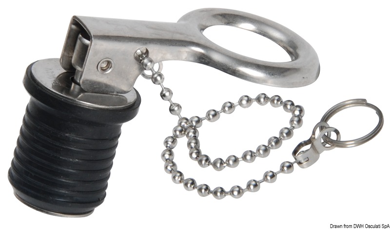 18.539.01.jpg Tappo inox espansione 22 mm con catenella - immagine 1
