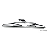 Spazzola inox tergicristallo 356 mm