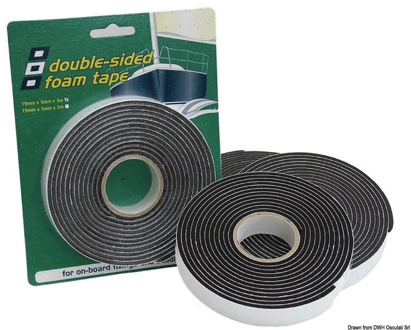 19.116.01-02.jpg Nastro biadesivo PVC 3 x 19 mm - immagine 1