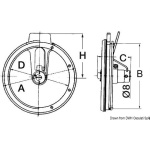 Chiarovisore 12 V luce netta 300 mm - immagine 2