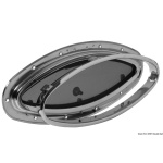 Oblò inox ellittico mm 510x250 - immagine 2