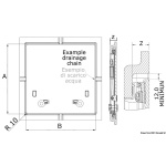 Passo uomo Lewmar Flush Hatch 10 - immagine 2