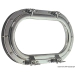 Oblò ovale ottone cromato 265 x 435 mm