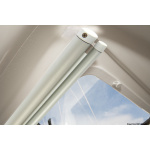 Tenda avvolgibile Oceanair 340 x 280 mm  cassetta rullo bianca