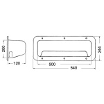 Tasca laterale 540 x 244 x 120 mm - immagine 3