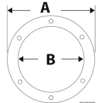 Tappo ispezione bianco 127 mm apertura facilitata - immagine 2