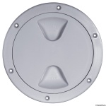 Tappo Ispezione 4" Grigio Ral7042