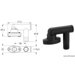 Trappola per sfiato Ø 16 mm