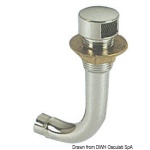 Sfiato ottone cromato 90° 16 mm destro - immagine 2