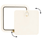 Portello estraibile crema 375 x 375 mm