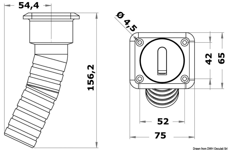 20.455.xx_dis.jpg Tappo Square Diesel 38 mm lungo - immagine 1