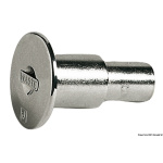 Tappo ottone cromato a filo Fuel 38 mm - immagine 2