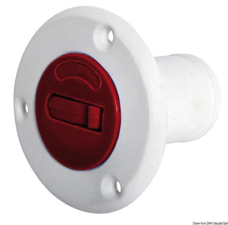 20.669.02.jpg Tappo nylon Fuel rosso 50 mm - immagine 1