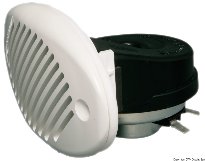21.101.02_B.jpg Tromba Fiamm bianca 140 x 80 mm - immagine 1
