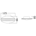 Tromba incasso a scomparsa 12 V - immagine 3