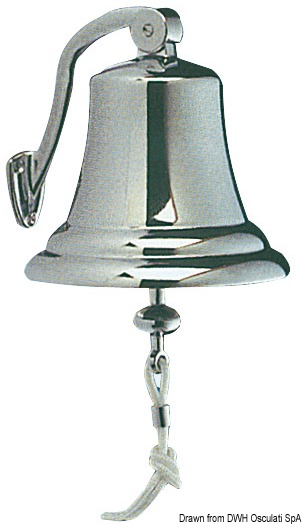 4.0.2 Campana ottone cromato 150 mm - immagine 1