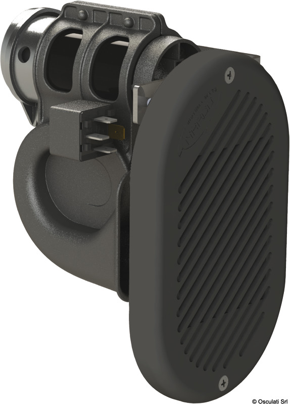 21.456.12.jpg Tromba HURRICANE nera 12 V - immagine 1