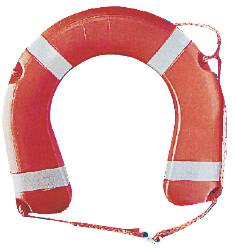 22.420.00.jpg Salvagente rigido a ferro di cavallo omologato D.M. 385/99 - immagine 1