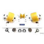 VC Roller piastra 2 rulli per supporto tender