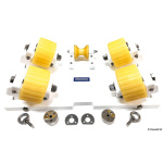 VC4 Roller piastra wide 4 rulli per supporto tender