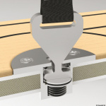 Kit composto da 3 padaye tipo Low profile + 3 cinghie grigie 25 mm - immagine 3