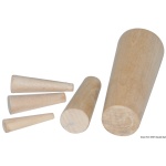 Serie di 10 coni in legno 8-38 mm