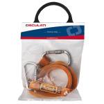 Cordone ombelicale 2 m con 2 moschettoni - immagine 2