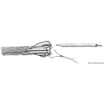 Copridraglia royal blu 100 cm - immagine 2
