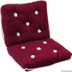 Cuscino con schienale bordeaux