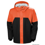 HH Storm Rain Jacket arancio/nero 2XL