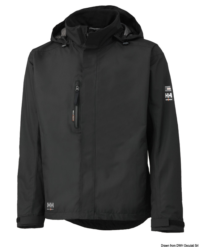 24.507.01.jpg HH Haag Jacket nero L - immagine 1