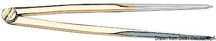 26.141.61.jpg Compasso ottone 177 mm lungo - immagine 1