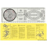 Regolo tracciatore integrale